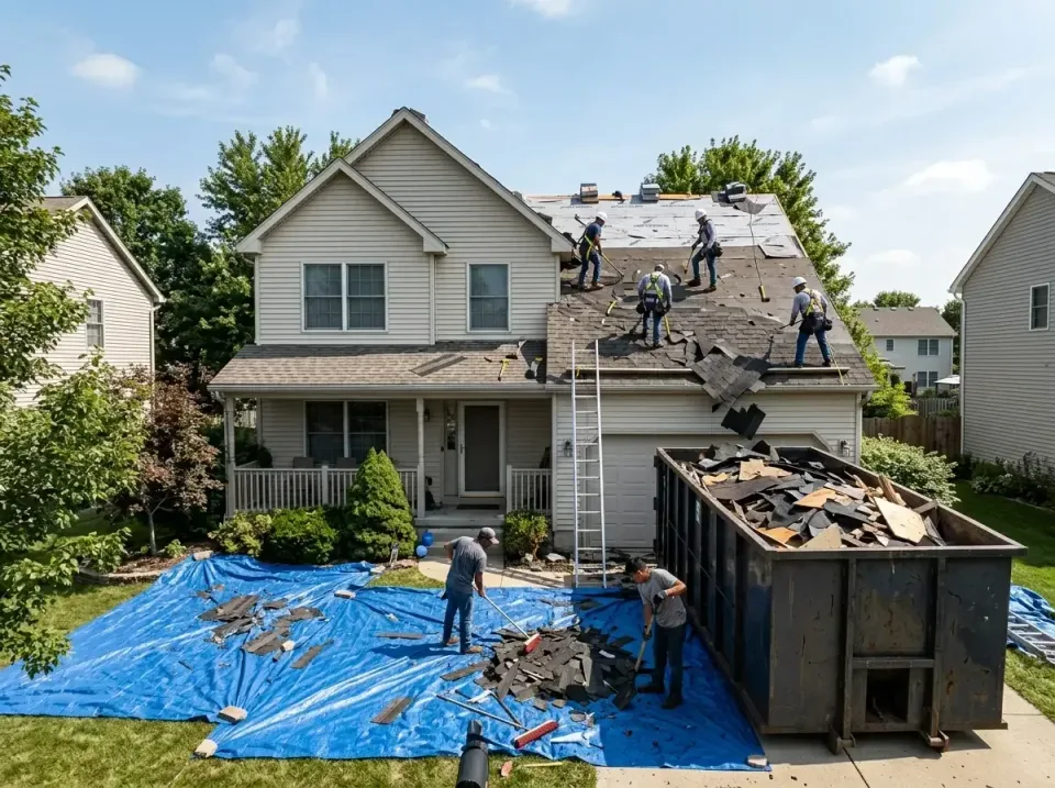 roof-replacement-debris-remova-004 — frequently asked questions, Cheapest Dumpster Rentals in Blanchard, LA
